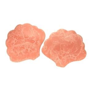 Pernille Rosenkilde for Anthropologie Peach Shell Shaped Coasters
